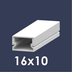 CANALETA 2 M BLANCA 16 X 10...