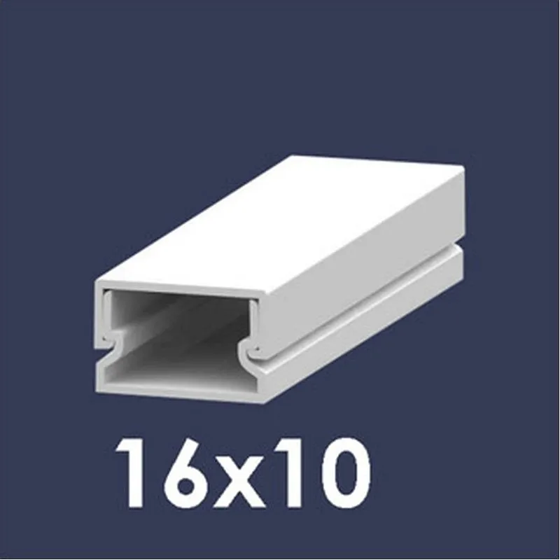 Compra CANALETA 2 M BLANCA 16 X 10 MM RUBILEC 18250 al mejor precio