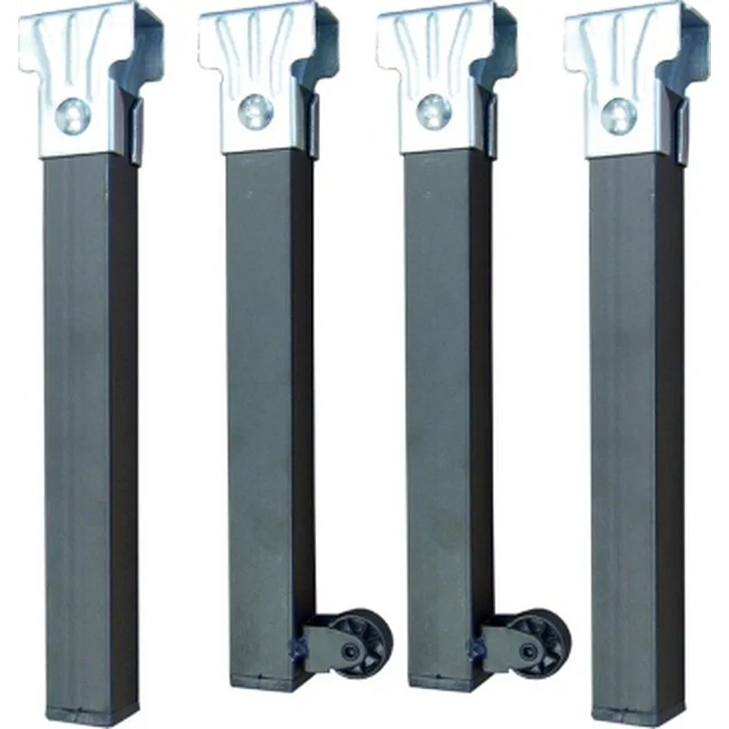 Compra PATA SOMIER CON RUEDAS (JUEGO 4 PATAS) 250X30X30 MM NEGRAS IMEX EL ZORRO 81412 al mejor precio