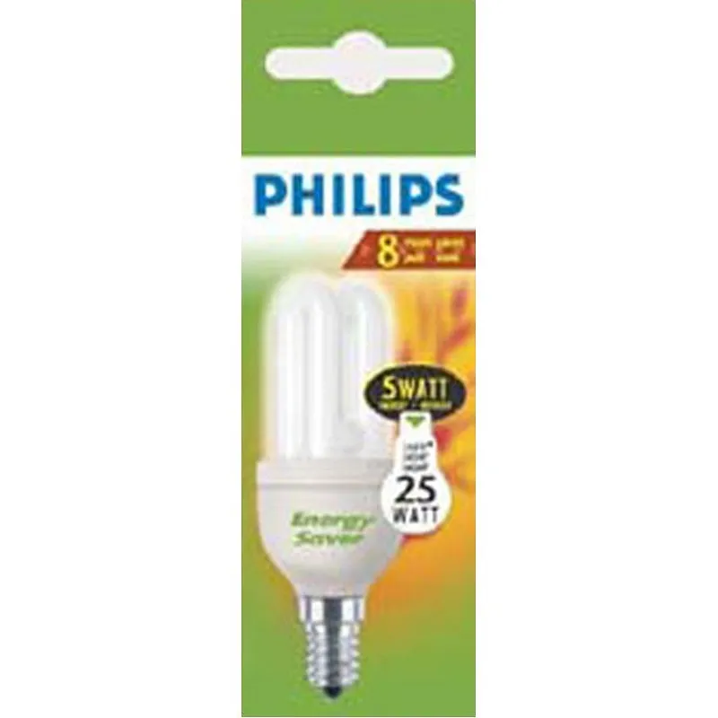 Compra BOMBILLA BAJO CONSUMO GENIE CAJA E14 5W/827 PHILIPS 101564 al mejor precio