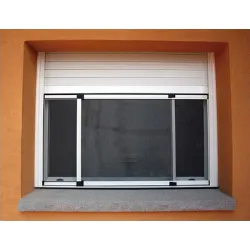 Compra MOSQUITERA VENTANA EXTENSIBLE FIJA BLANCA 75 A 142 X 50 CM DECORLINE 602110050705 al mejor precio