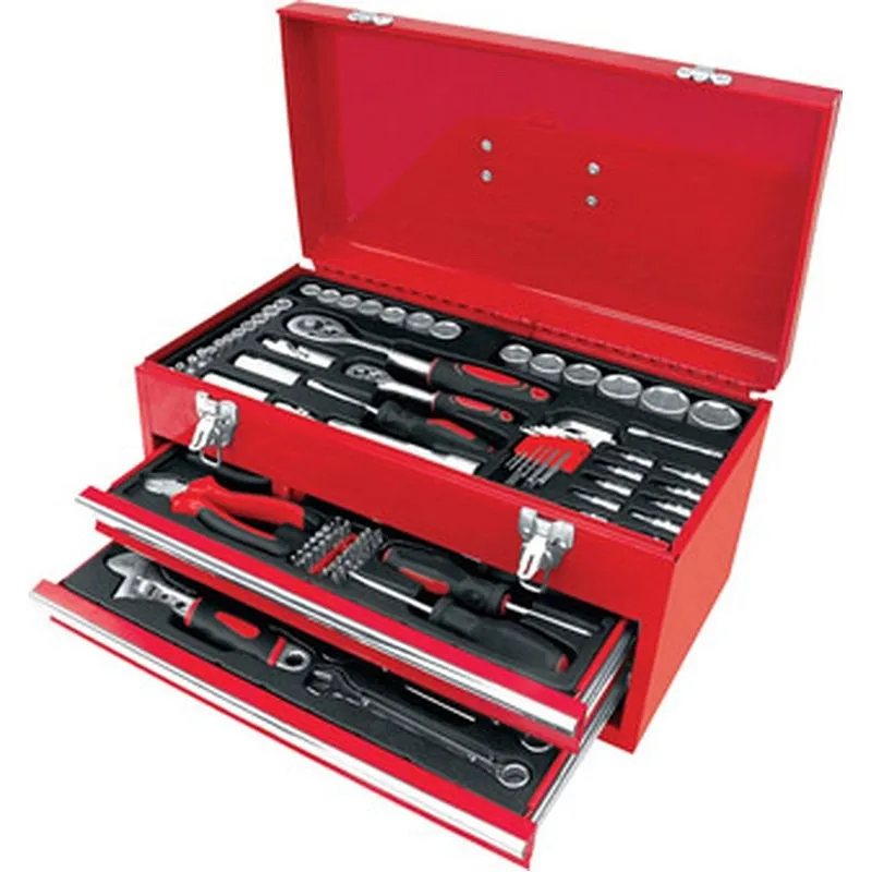 Compra CAJA METALICA C/103 HERRAMIENTAS 225X460X240MM TOOXEM 820284 al mejor precio