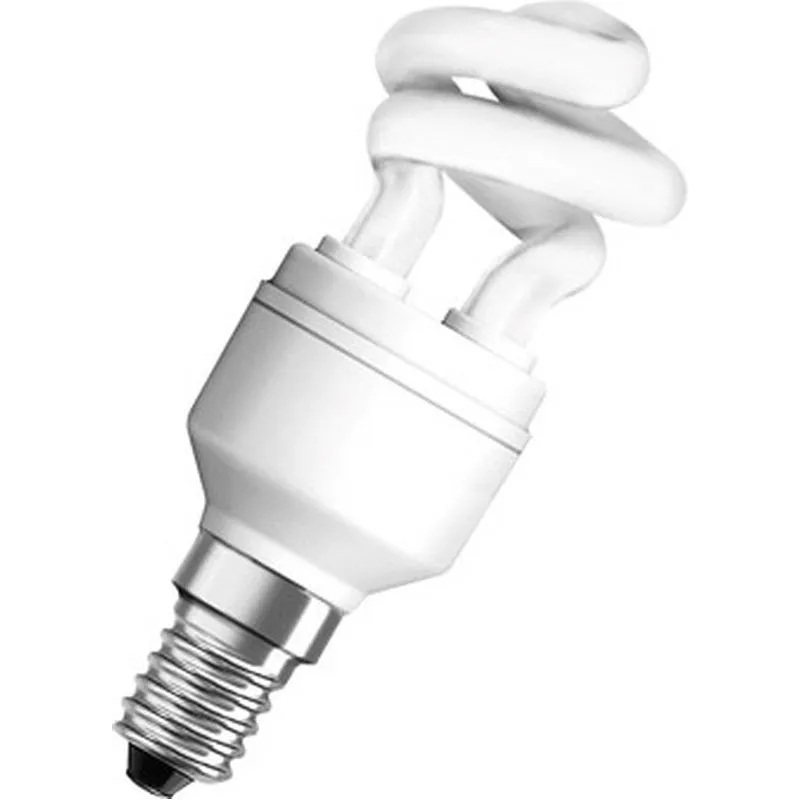 Compra BOMBILLA BAJO CONSUMO DULUXSTAR MINI TWIST E14 5W/825 OSRAM 1334633 al mejor precio