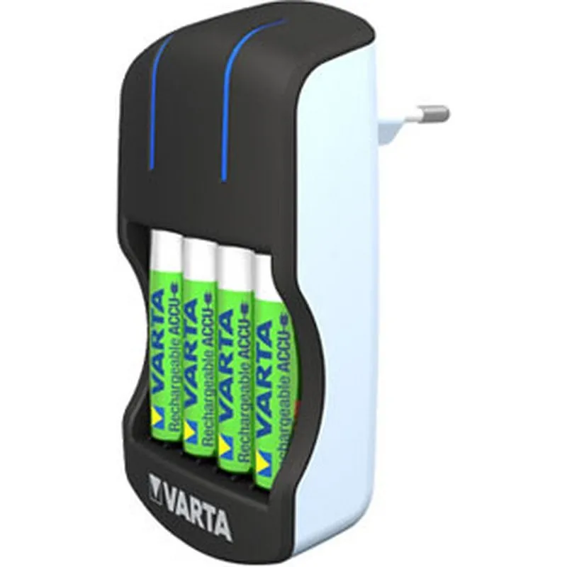 Compra CARGADOR DE PILAS + 4AA 2100 MAH AA/AAA VARTA 57647101451 al mejor precio