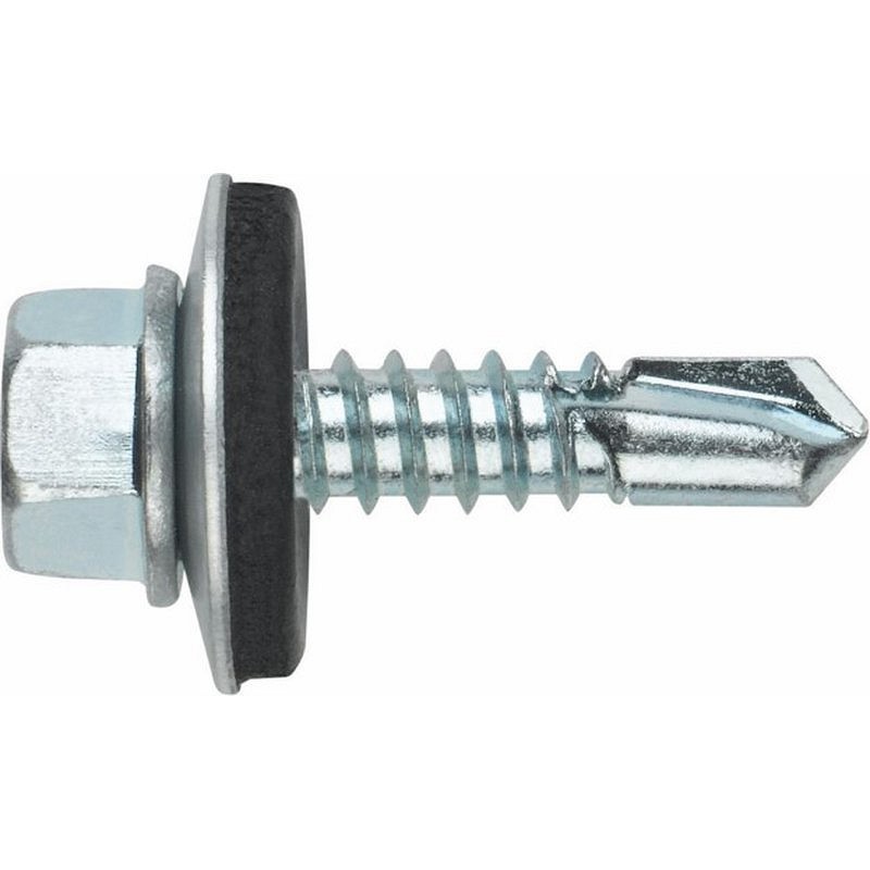 TORNILLO AUTOTALADRANTE DIN-7504-K + ARANDELA ARV 6,3X14 MM P16 INDEX ABE166314