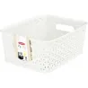 Compra CESTA RECTANGULAR STYLE BLANCO CURVER 196859 al mejor precio