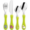 Compra CUBIERTO INFANTIL (SET 4 PIEZAS) ANIMALES-VERDE QUID 7437241 al mejor precio
