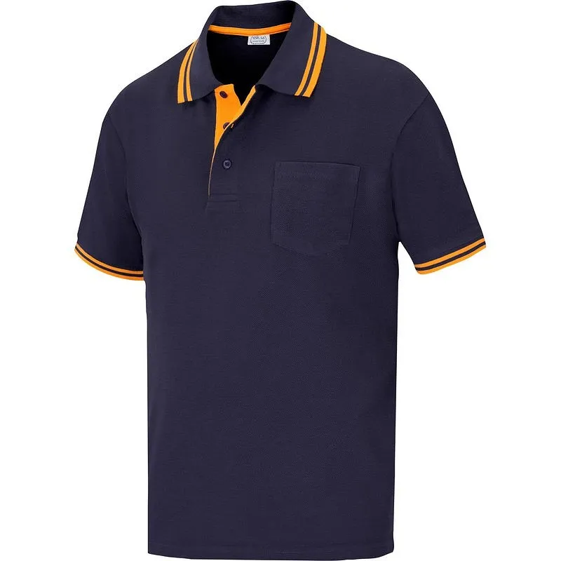 Compra POLO PIQUE M/CORTA ELITE STRETCH T M AZUL VESIN SEL-904-AM/NA T-M al mejor precio