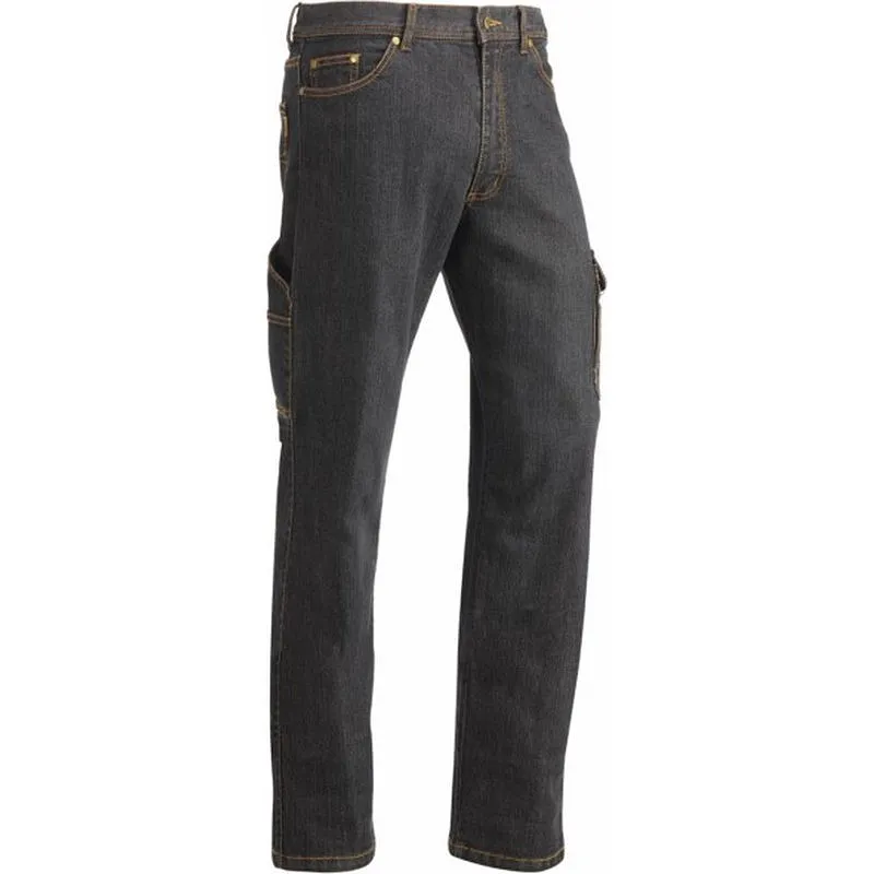 Compra PANTALON VAQUERO ELASTICO NEGRO EXPLORER TALLA XL JUBA 830D/XL al mejor precio