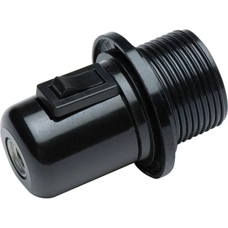 Compra PORTALAMPARAS ROSCADO CON INTERRUPTOR E-27 167 al mejor precio