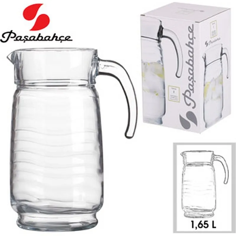 Compra JARRA AGUA / SANGRIA CRISTAL PASABACHE 1.65 L IMPORT 128316 al mejor precio