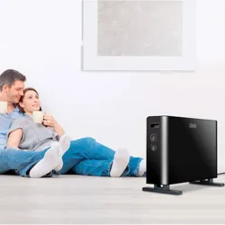 Compra CONVECTOR B&D TURBO TERMOSTATO 1250W / 2000W NEGRO BLACK+DECKER ES9350020B al mejor precio