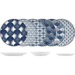 VAJILLA 18 PZAS PORCELANA...