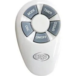 Compra VENTILADOR SOBREMESA BLANCO diametro 40 CM 65 W ARGO TABLO WHITE al mejor precio