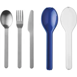 CUBIERTOS SET 3 UDS AZUL...