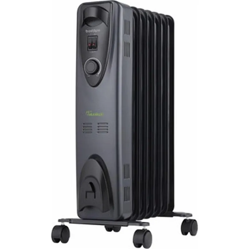 Compra RADIADOR ECOLOGICO NEGRO 7 ELEMENTOS 1000 W BASTILIPO RC-ECO-FLUID-7 al mejor precio