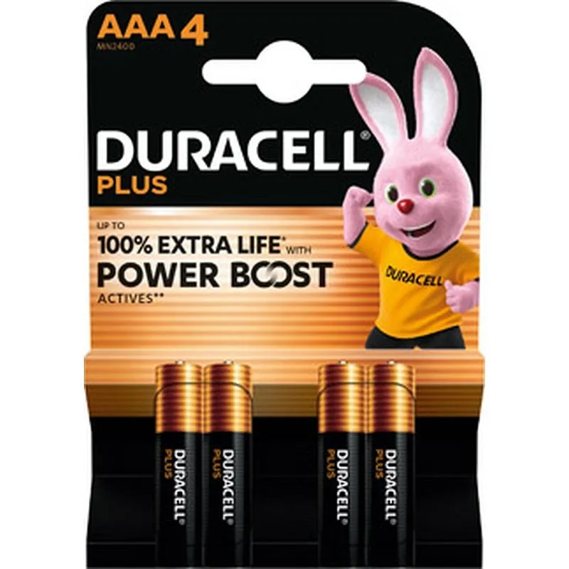 Compra PILA ALCALINA POWER BOOST LR03-AAA BL4 DURACELL 5000394176645 al mejor precio