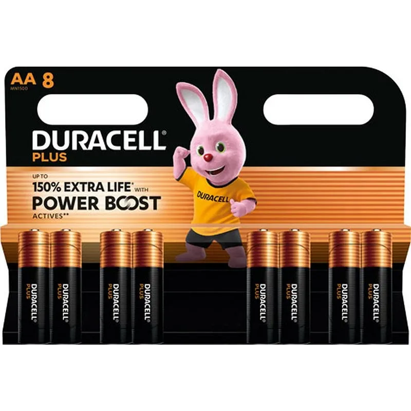 Compra PILA ALCALINA POWER BOOST LR06-AA PACK 8 DURACELL 5000394176140 al mejor precio