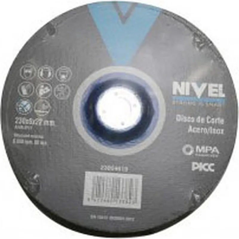 Compra DISCO CORTE diametro 230 X 6 NIVEL 23004619 al mejor precio