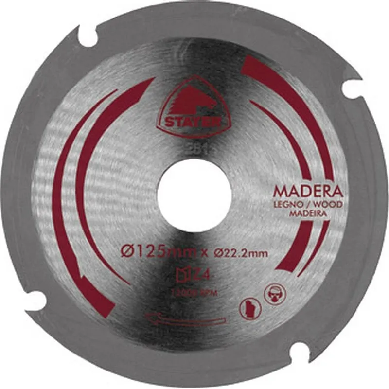 Compra DISCO CORTE MADERA HSS 125X2X22.2 Z4 WIDIA 2.197 al mejor precio