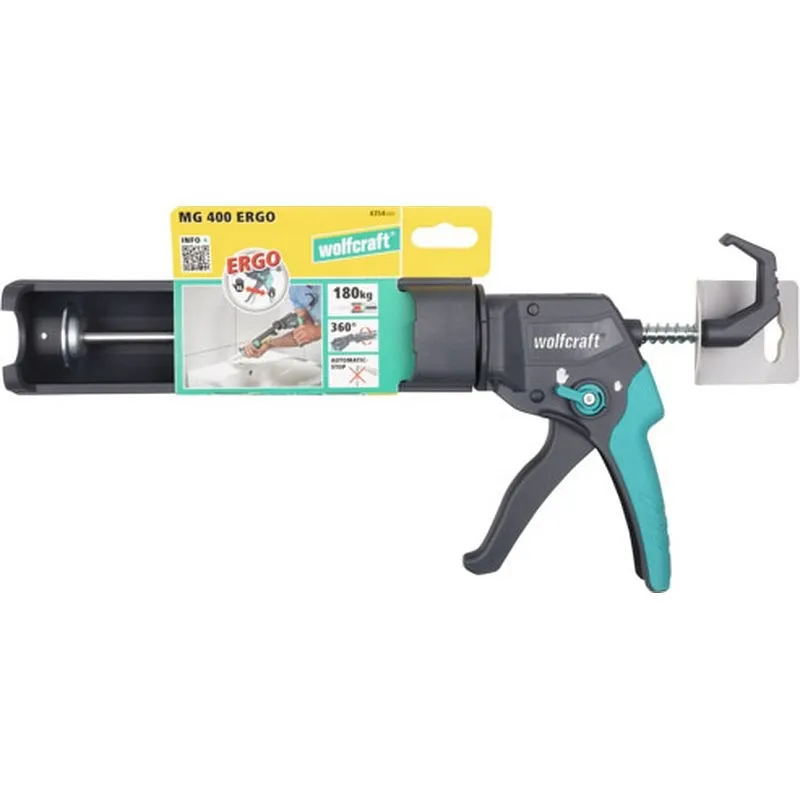 Compra PISTOLA CARTUCHOS MG 400 ERGO WOLFCRAFT 4354000 al mejor precio