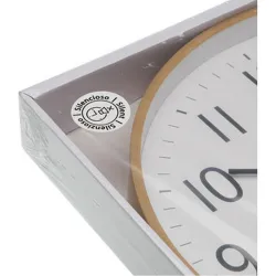 Compra RELOJ PARED REDONDO diametro 30 CM MADERA CLARA VERSA 22630008 al mejor precio