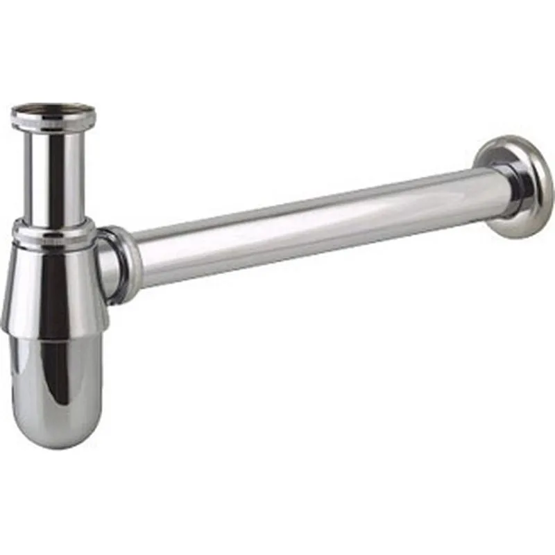 Compra SIFON BOTELLA EXTENSIBLE LATON CROMADO CON ALARGADERA/PLAFON HIDROTECNOAGUA 50078 al mejor precio