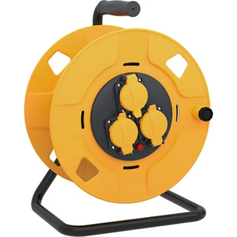 Compra ENROLLACABLE 3 TOMAS IP55 CON TAPAS 3X1,5MM2 50MTS IRONSIDE 400197 al mejor precio