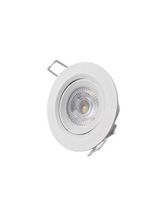 Compra Downlight led de empotrar ø7,4cm blanco luz fria 380lm 5w EDM 31651 al mejor precio