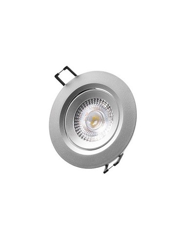 Compra Downlight led de empotrar ø7,4cm cromado luz fría 380lm 5w EDM 31653 al mejor precio