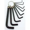 Compra LLAVE ALLEN HEXAG. 1,5-10MM EN ANILLA NE NIVEL 9 PZ NIVEL NV100449 al mejor precio