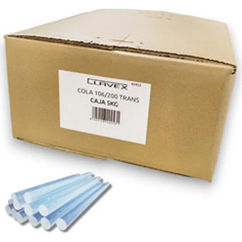 Compra COLA TERMOFUSIBLE BARRA 5 KG diametro 12 X 200 MM CLAVEX 42453 al mejor precio