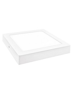 Compra Downlight led superficie cuadrado blanco luz fria 1800lm 18w MATEL 21854 al mejor precio