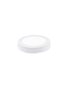 Compra Downlight led superficie redondo blanco luz neutra 1700lm 18w MATEL 22849 al mejor precio