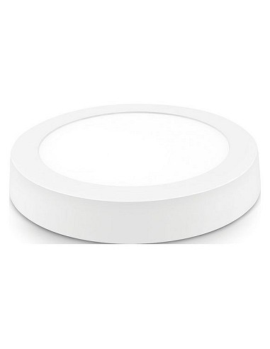 Compra Downlight led superficie redondo blanco luz fria 1800lm 18w MATEL 21852 al mejor precio