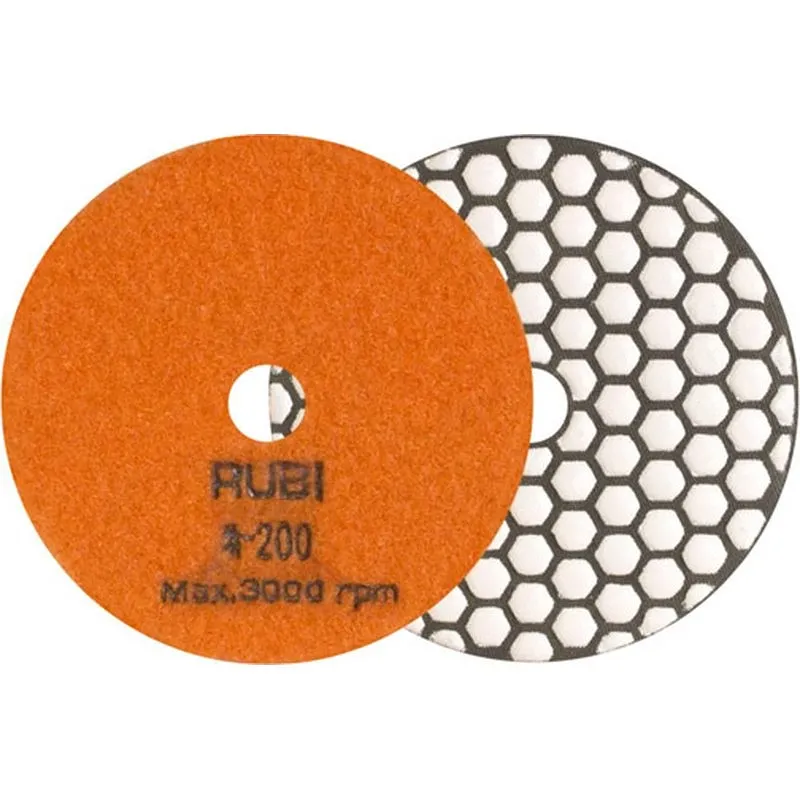 Compra DISCO PULIDO FLEXIBLE DIAMANTADO SECO diametro 100 MM GR.200 RUBI 62972 al mejor precio