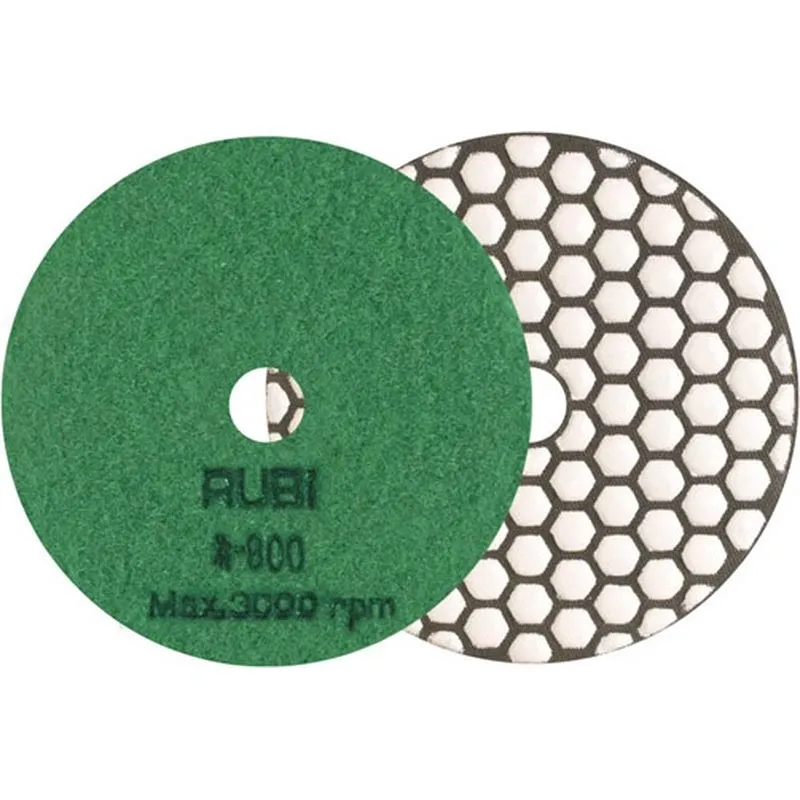Compra DISCO PULIDO FLEXIBLE DIAMANTADO SECO diametro 100 MM GR.800 RUBI 62974 al mejor precio