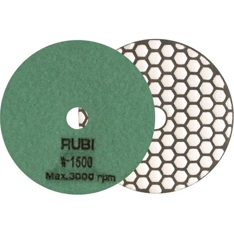 Compra DISCO PULIDO FLEXIBLE DIAMANTADO SECO diametro 100 MM GR.1500 RUBI 62975 al mejor precio