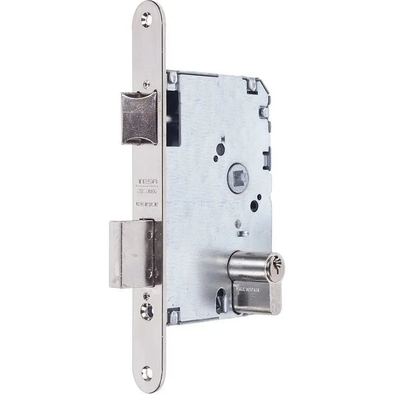 Compra CERRADURA 2010P-60 ENTRADA 60MM CILINDRO 30/30MM H.NIQUEL TESA 20106PRHN al mejor precio