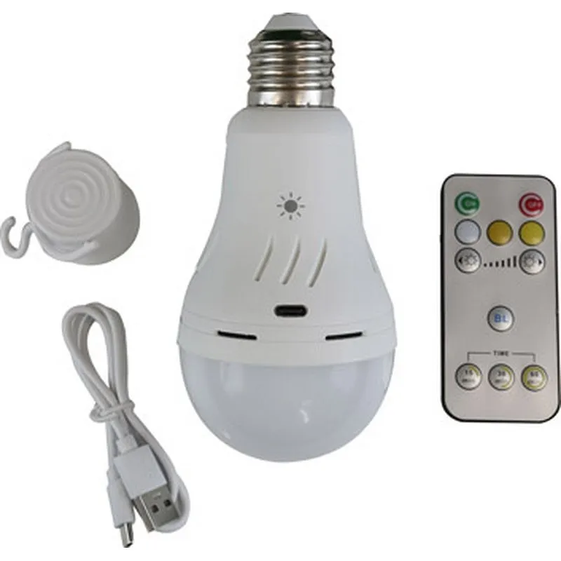 Compra BOMBILLA PORTATIL LED RECARGABLE/EMERGENCIA 500LM 6W 3000/4000/6000K CARGA USBC CASQ/INCLUIDO SONEDAS NBD-0090R al mejor precio