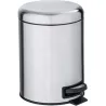 Compra CUBO DE PEDAL LEMAN ACERO INOX MATE, 3L WENKO 22829100 al mejor precio