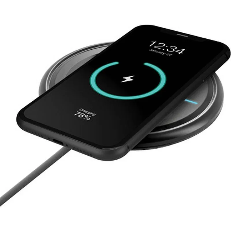 Compra CARGADOR SOBREMESA INALAMBRICO QI 7.5-10-15W MUVIT MCWIR0001 al mejor precio