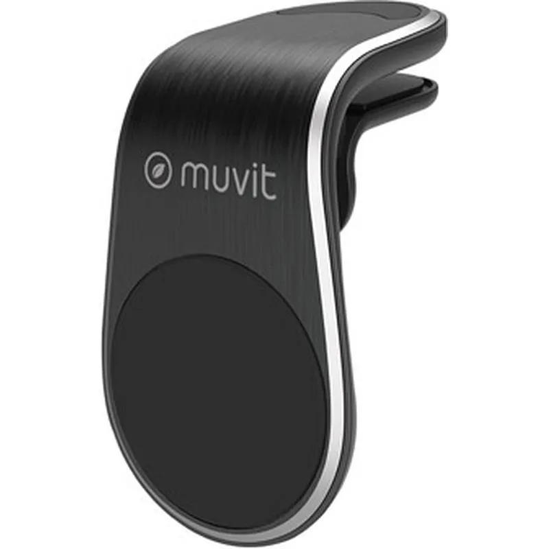 Compra SOPORTE MOVIL UNIVERSAL MAGNETICO PARA COCHE PARA REJILLA NEGRO MUVIT MCCHL0007 al mejor precio