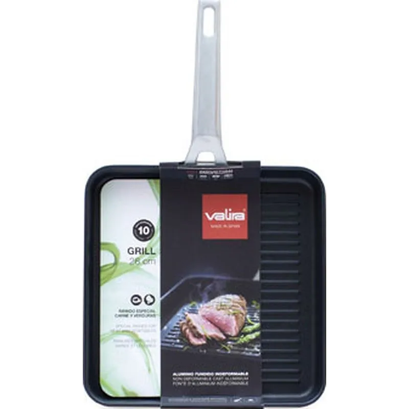 Compra GRILL AIRE INDUCCION 28 X 28CM VALIRA 4646/25 al mejor precio