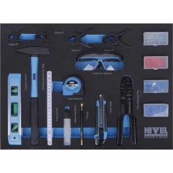 Compra CARRO HERRAMIENTAS METALICO 7 CAJONES 130 PIEZAS VASOS, PUNTAS Y HERRAMIENTAS NIVEL M1RP7B al mejor precio