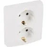 Compra BASE ENCHUFE DOBLE 2P+T BLANCO SERIE NILOE LEGRAND 396543 al mejor precio
