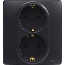 BASE ENCHUFE DOBLE 2P+T...