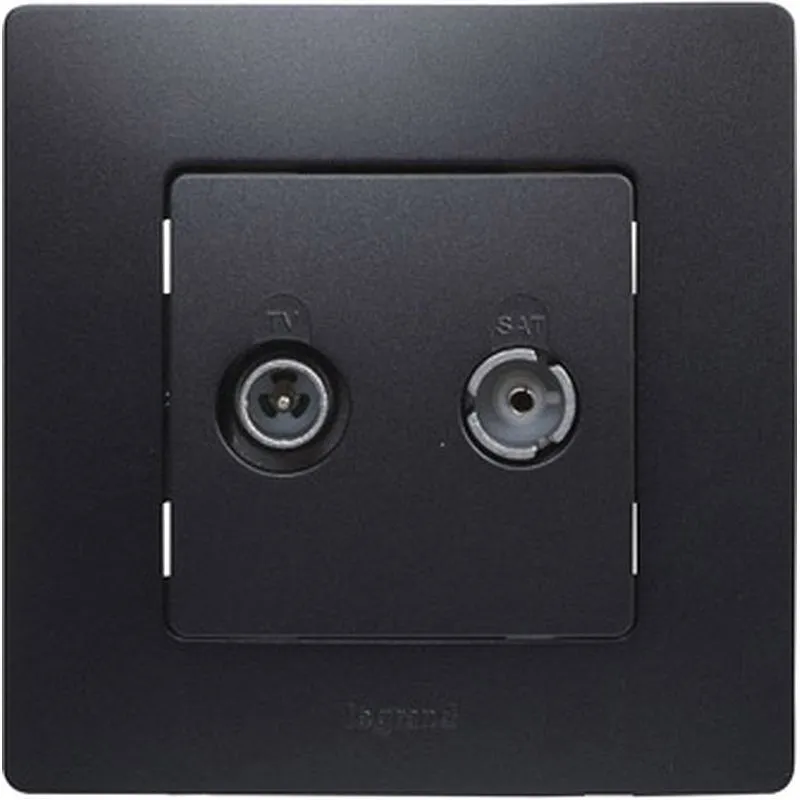 Compra TOMA DE TELEVISION FINAL NEGRO SERIE NILOE LEGRAND 396497 al mejor precio