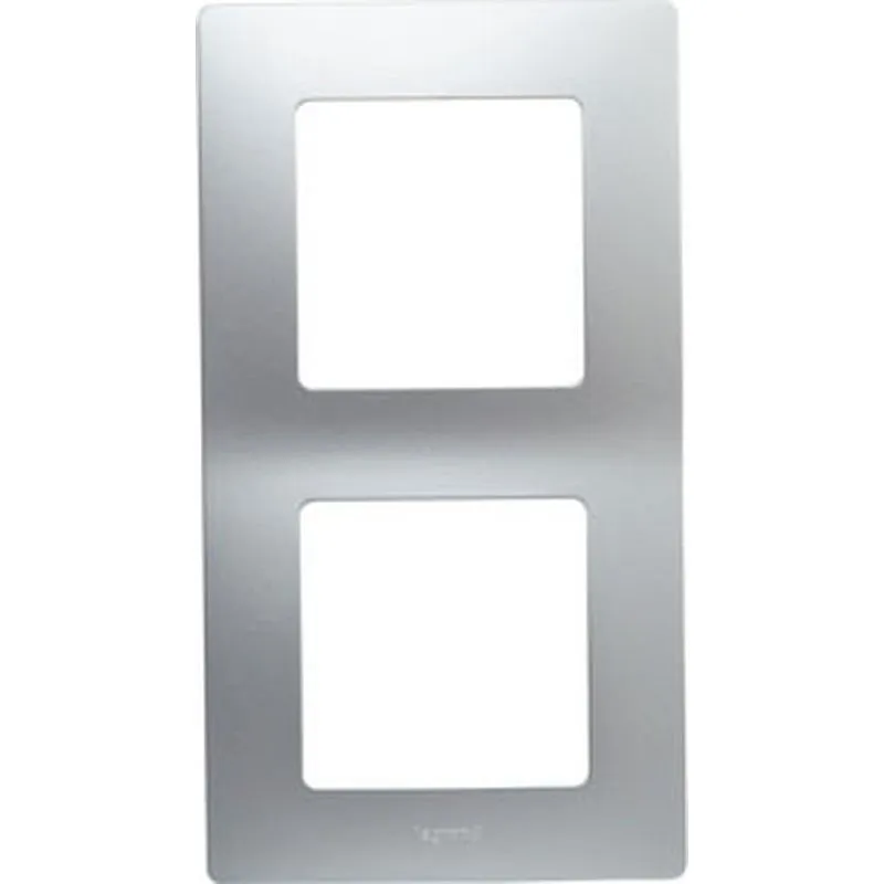 Compra MARCO 2 ELEMENTOS PLATA SERIE NILOE LEGRAND 396414 al mejor precio