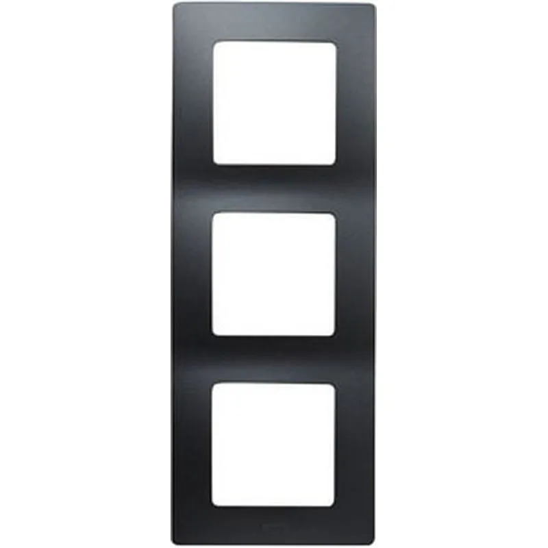 Compra MARCO 3 ELEMENTOS NEGRO SERIE NILOE LEGRAND 396417 al mejor precio